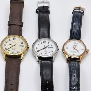 Vintage Timex Watch Lot Of 3